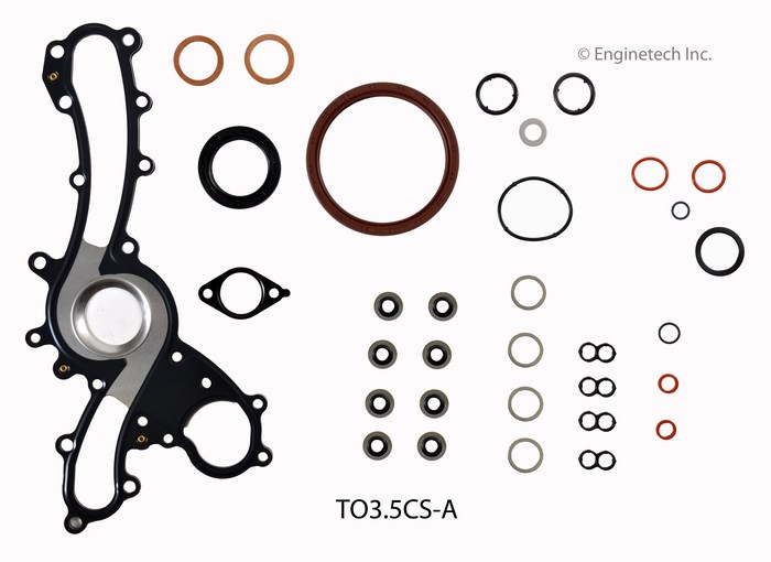 Enginetech Engine Lower End Gasket Set Toyota Car and Truck - TO3.5CS-A