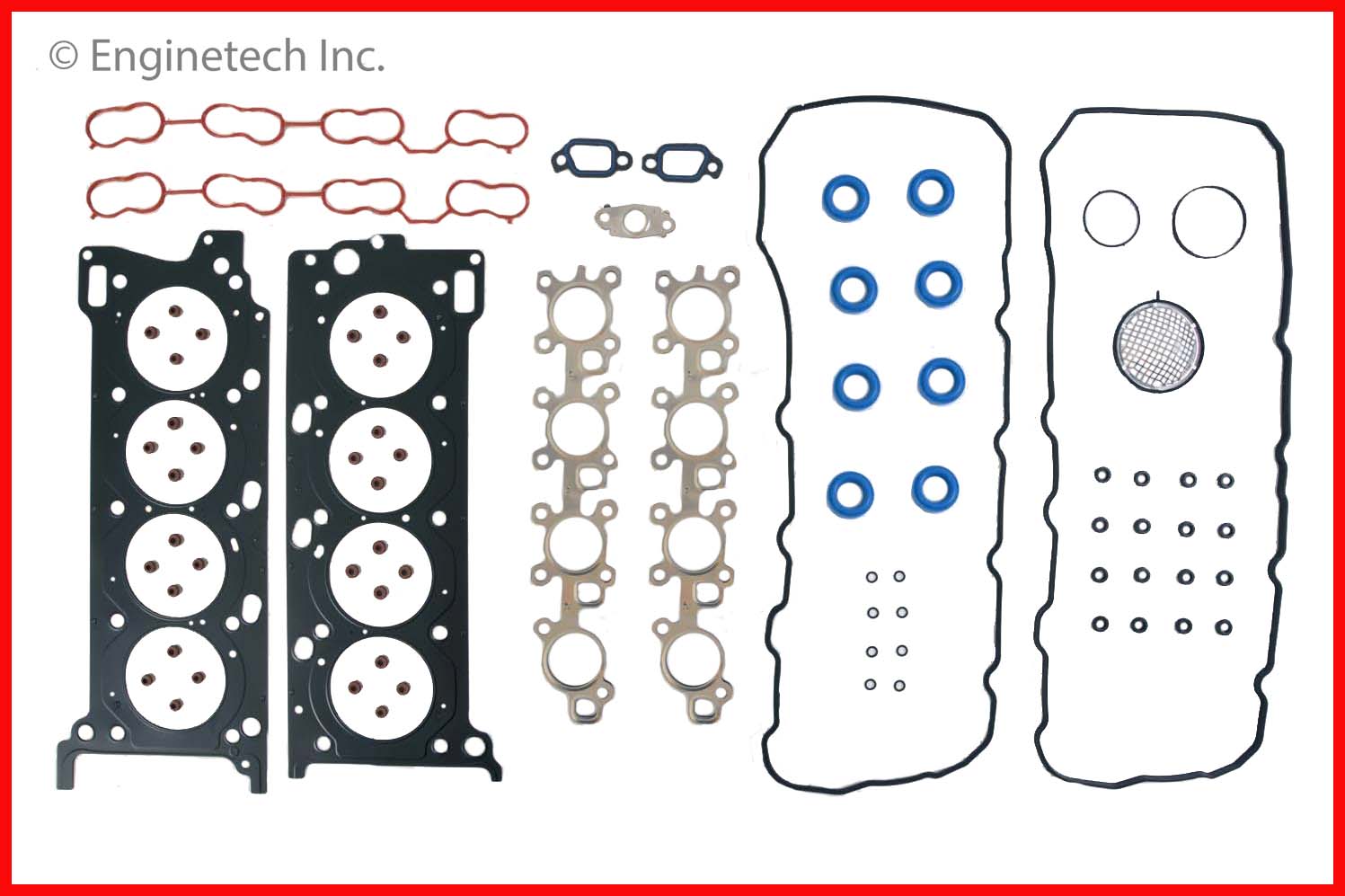 Enginetech Engine Full Gasket Set - Toyota Car and Truck - TO5.7K-1