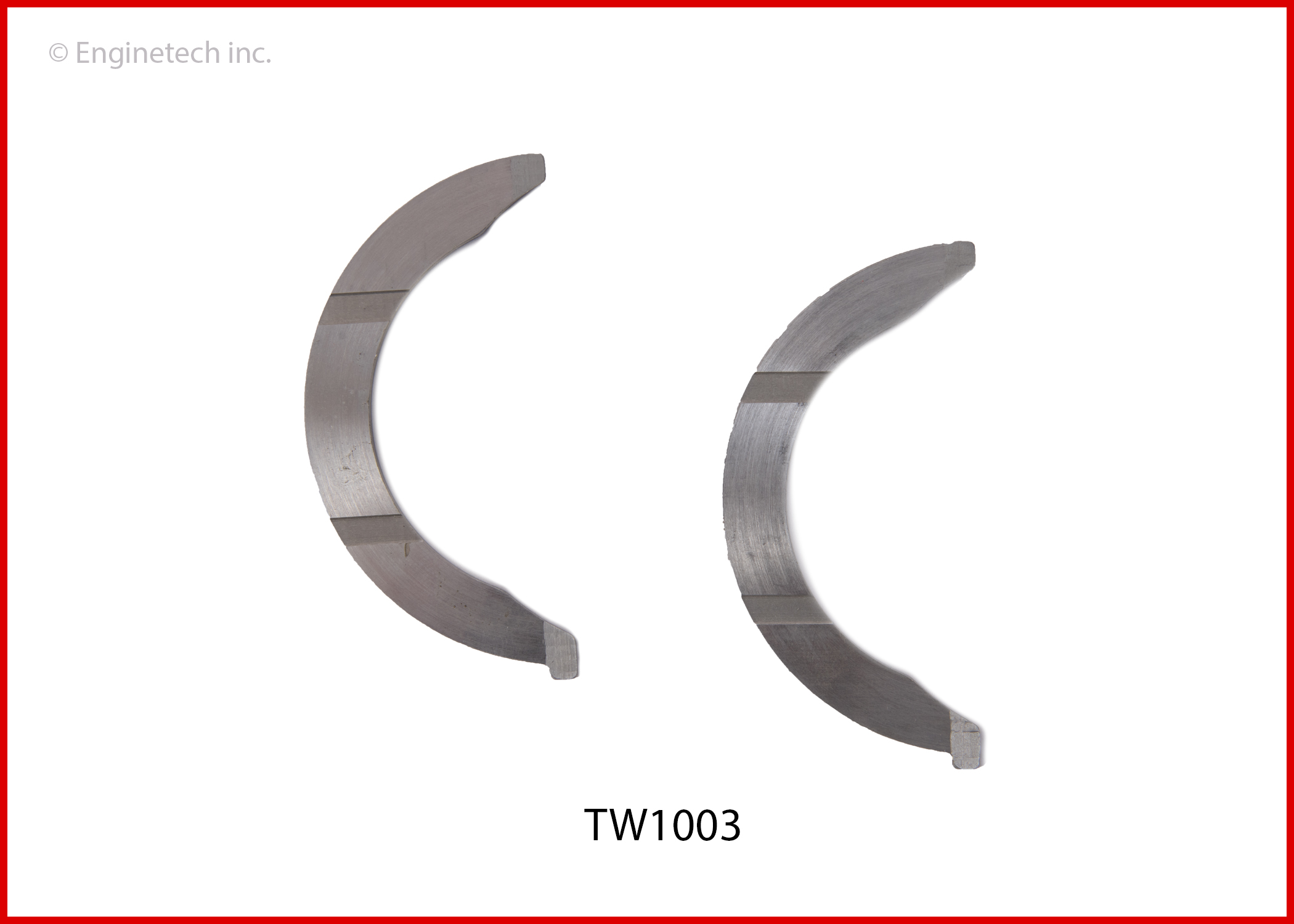 Enginetech Engine Crankshaft Thrust Washer - TW1003STD