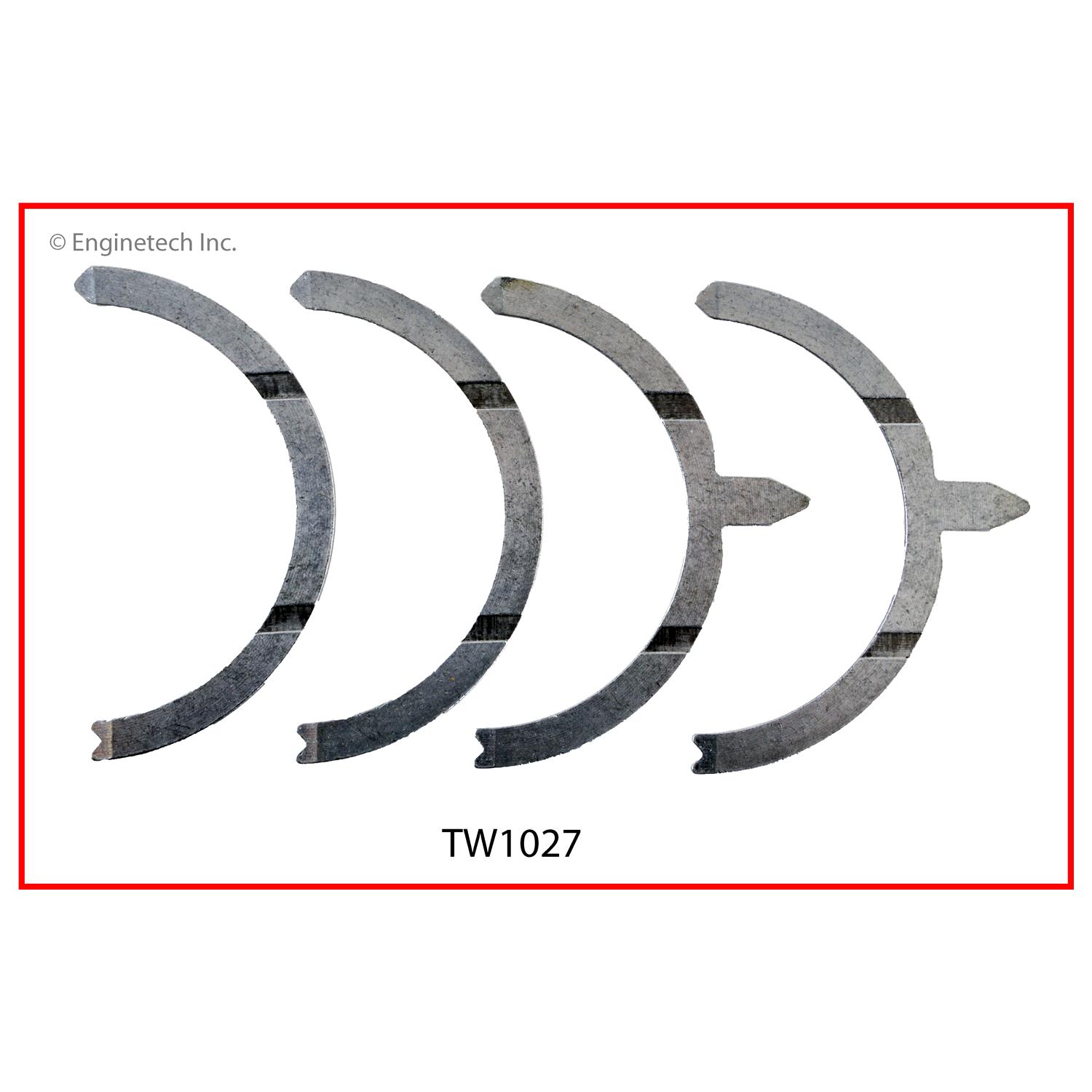 Enginetech Engine Crankshaft Thrust Washer - TW1027STD