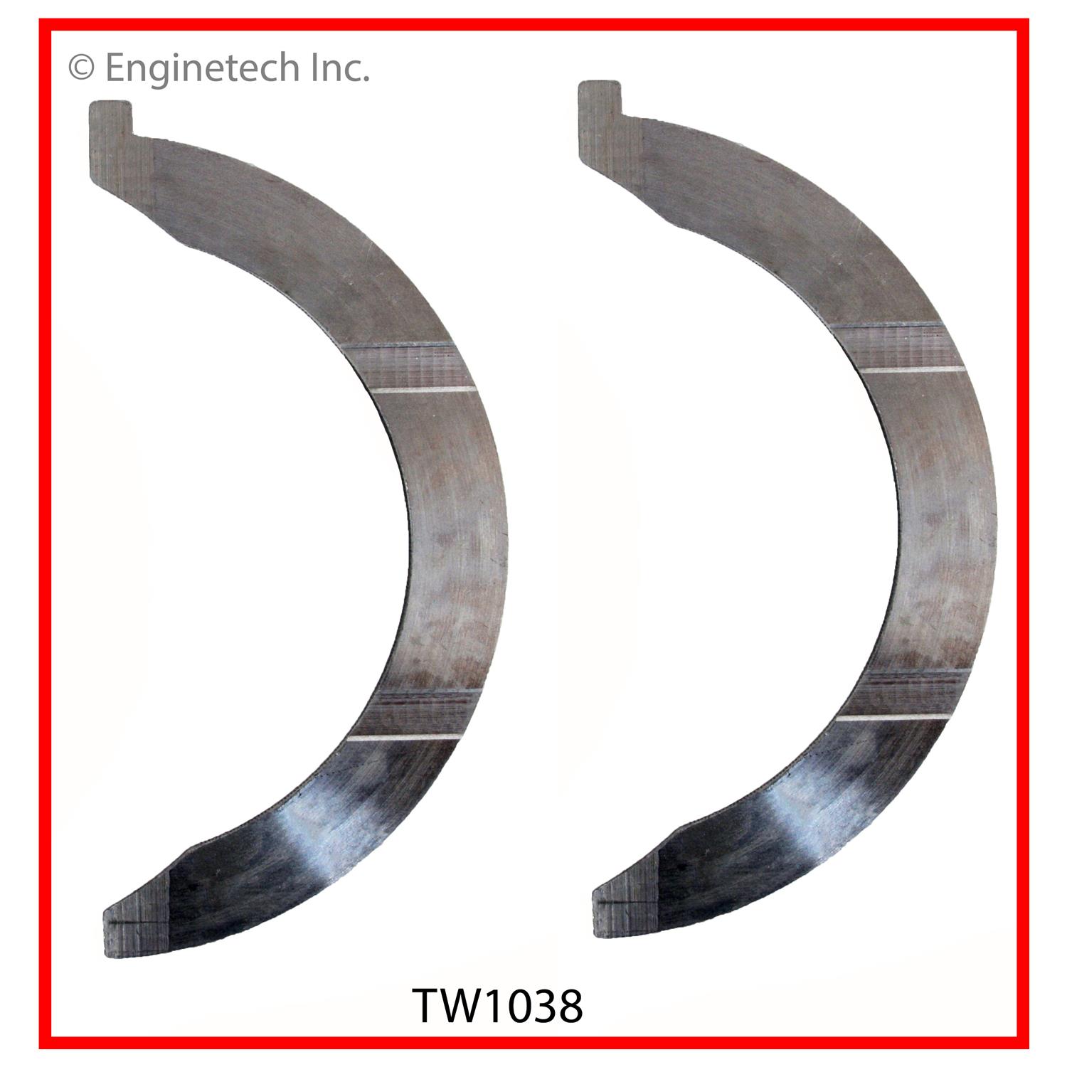 Enginetech Engine Crankshaft Thrust Washer - TW1038STD