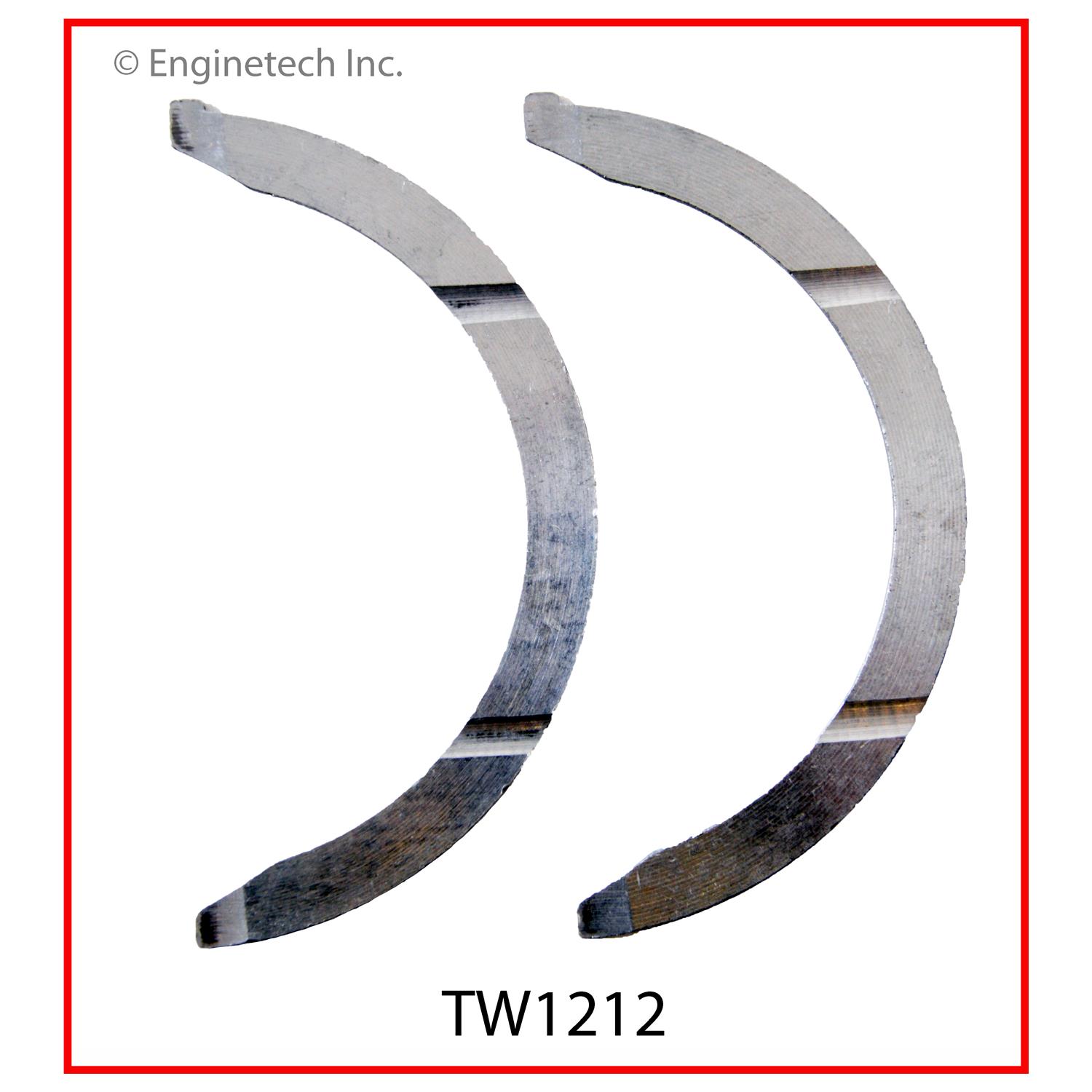 Enginetech Engine Crankshaft Thrust Washer - TW1212STD