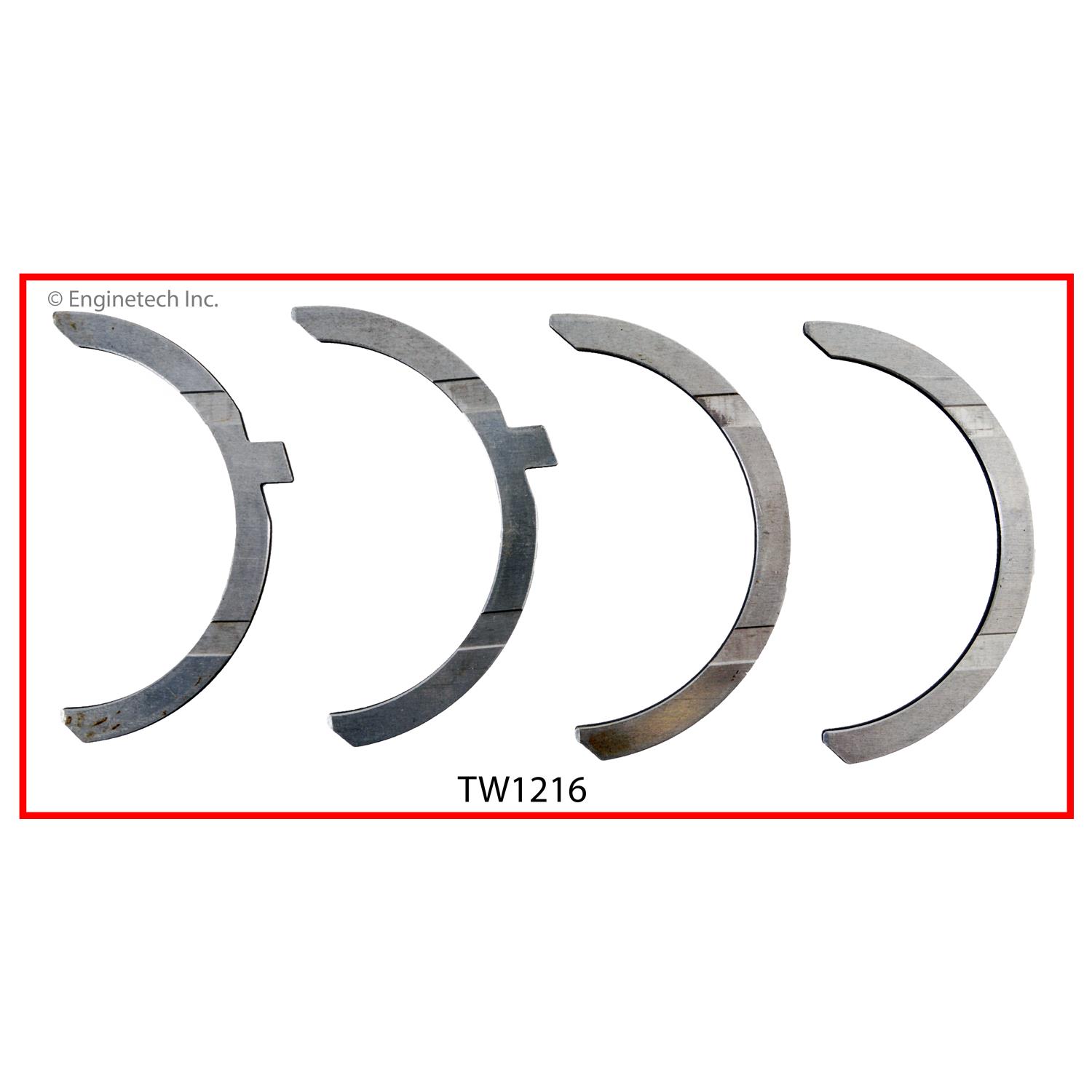 Enginetech Engine Crankshaft Thrust Washer - TW1216STD