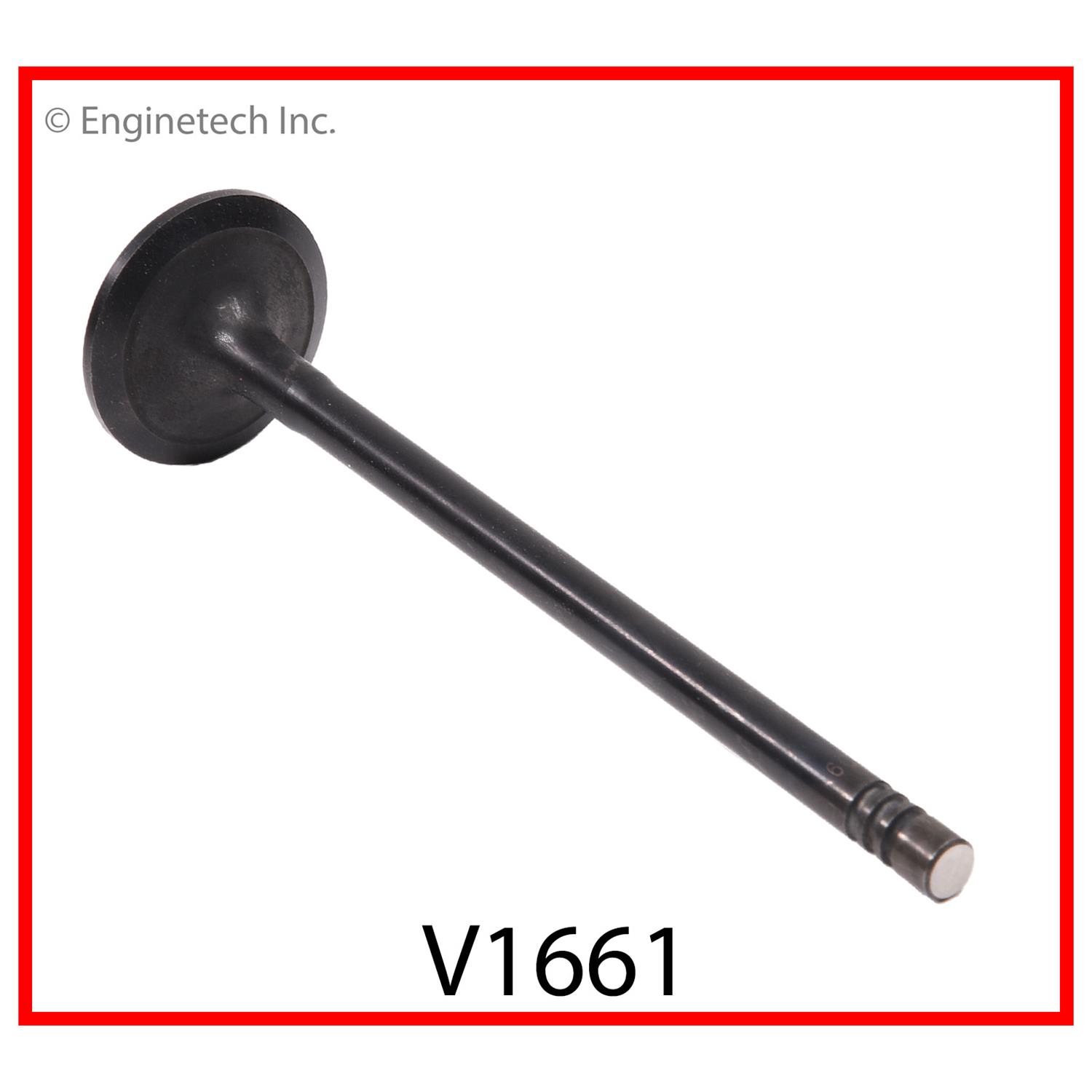 Enginetech Engine Exhaust Valve - V1661
