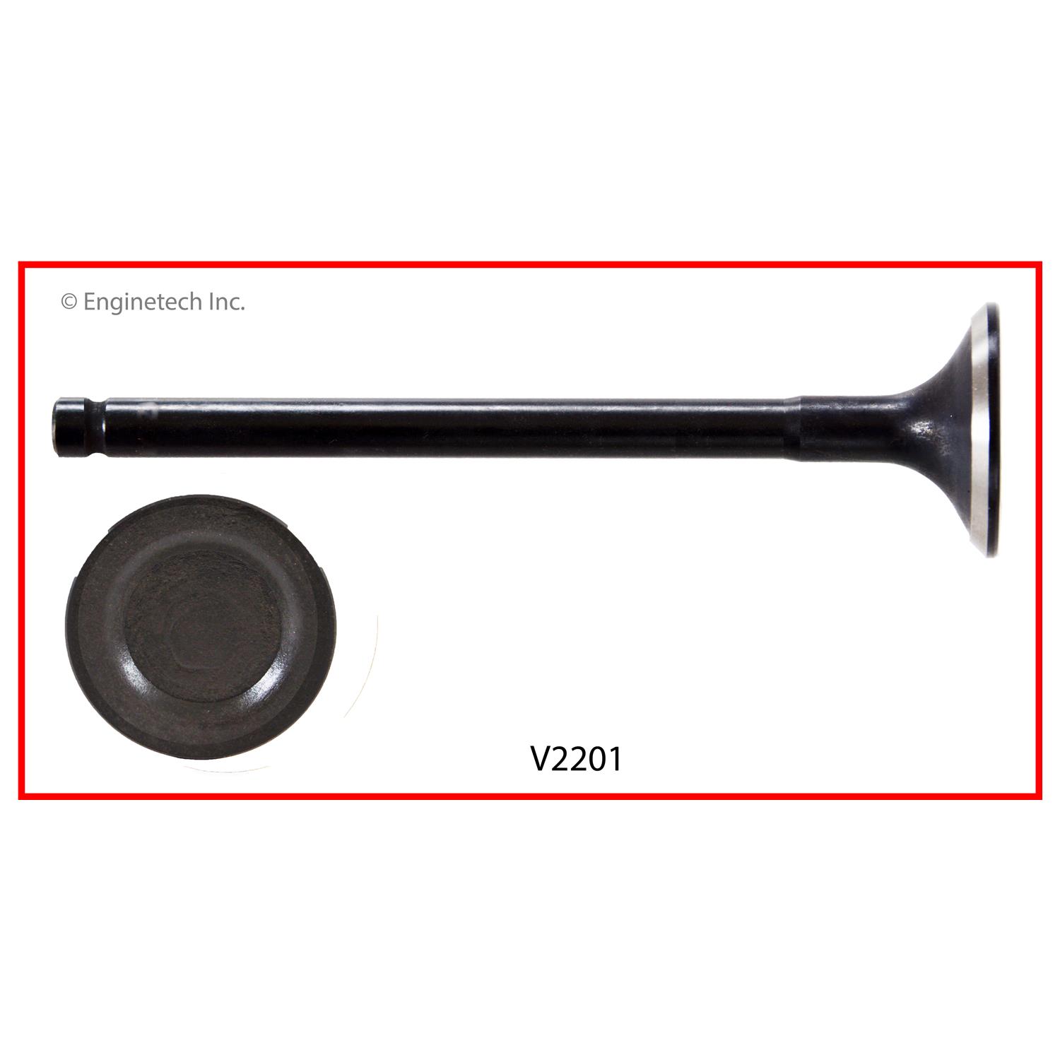 Enginetech Engine Exhaust Valve - V2201