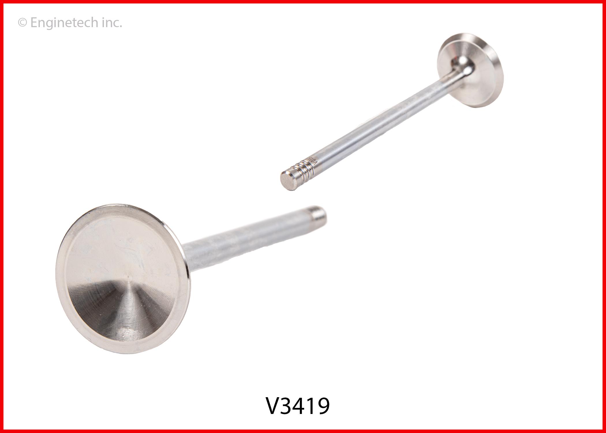 Enginetech Engine Exhaust Valve - V3419