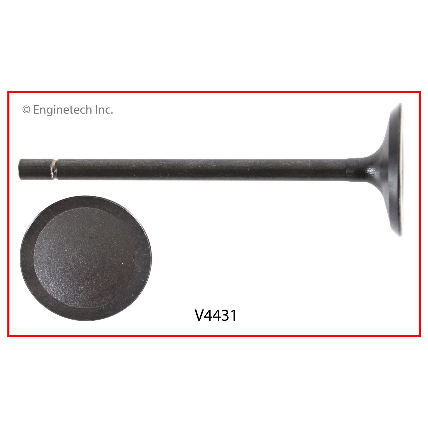 Enginetech Engine Exhaust Valve - V4431