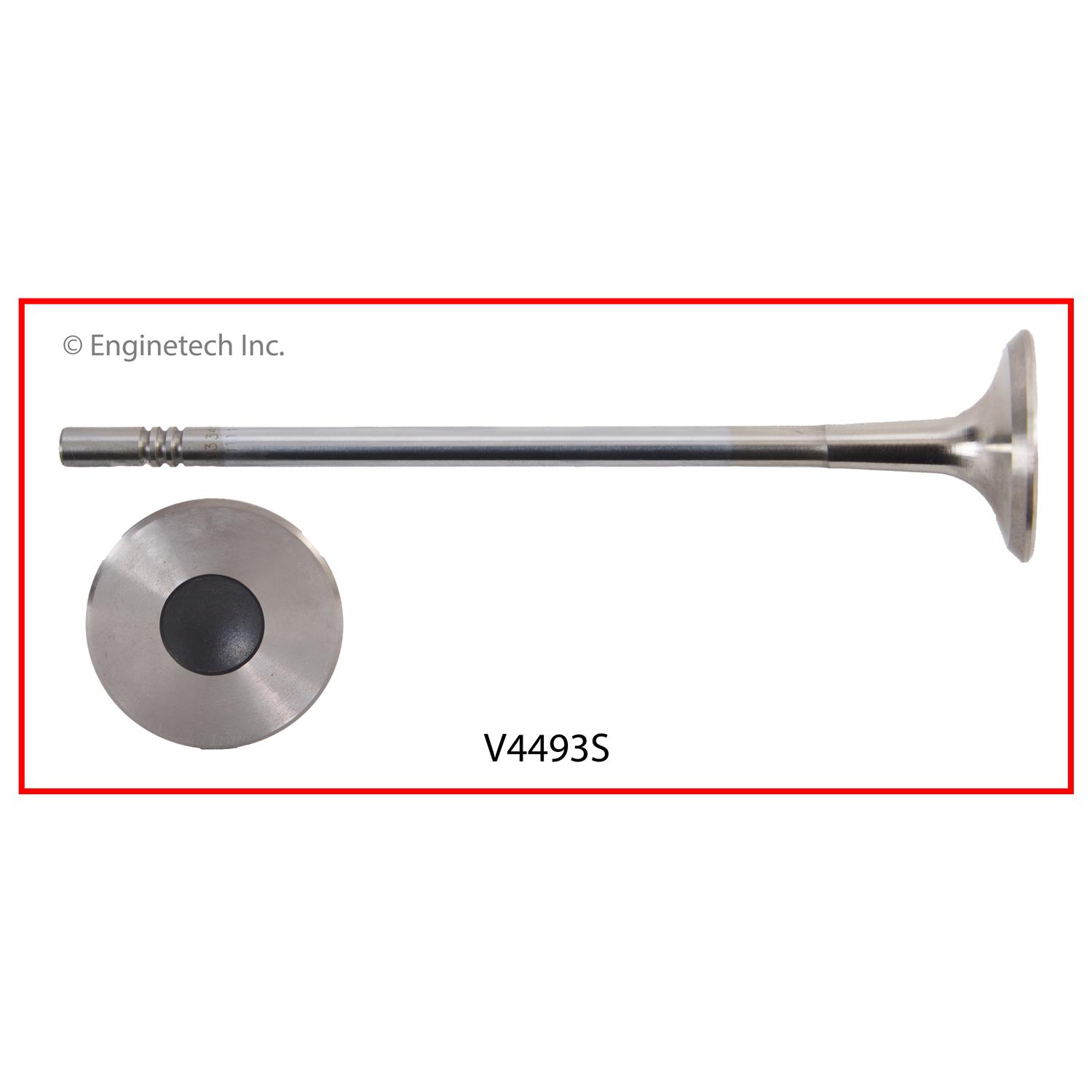 Enginetech Engine Exhaust Valve - V4493S
