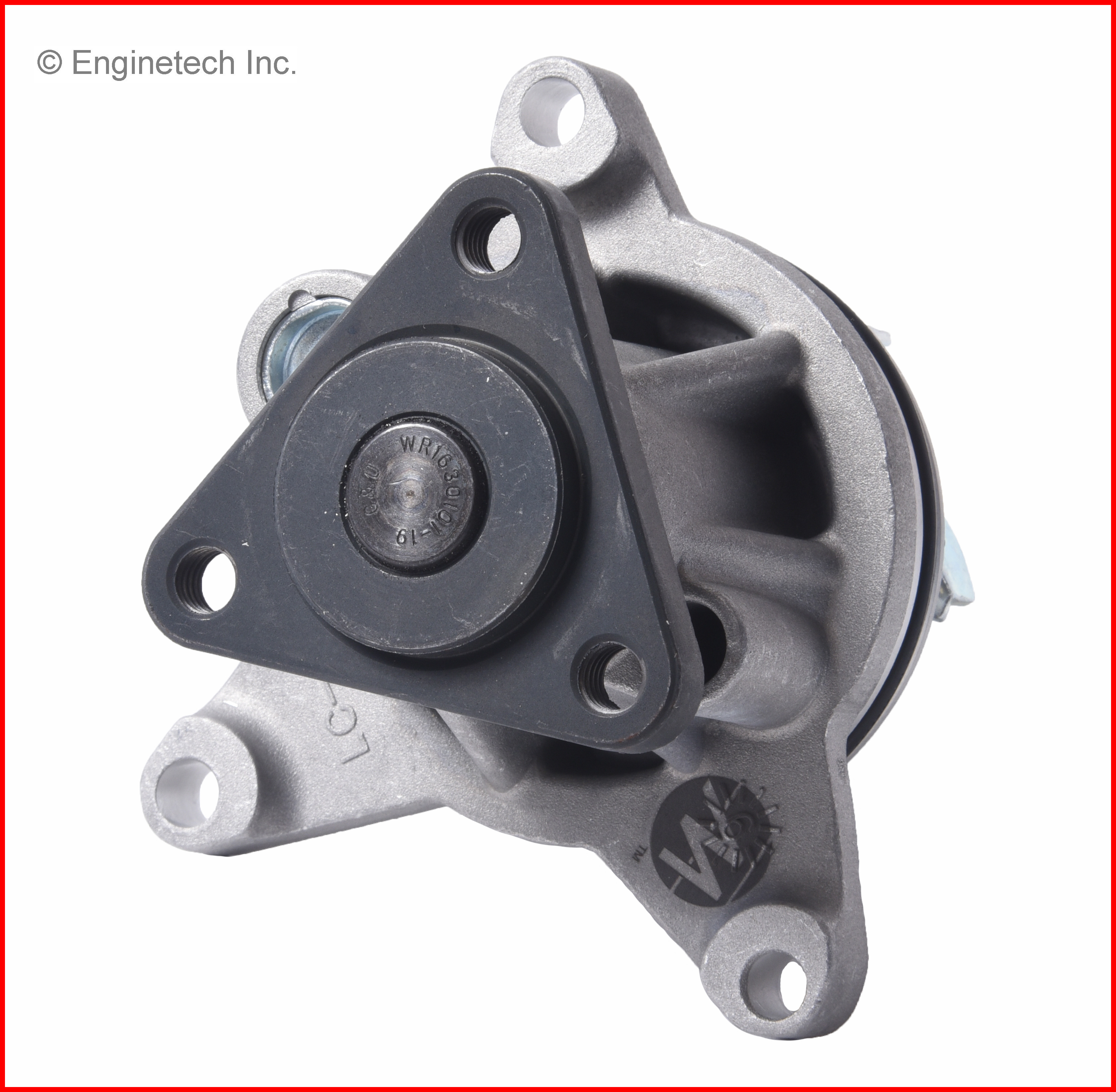 Enginetech Engine Water Pump with Gasket - WP519
