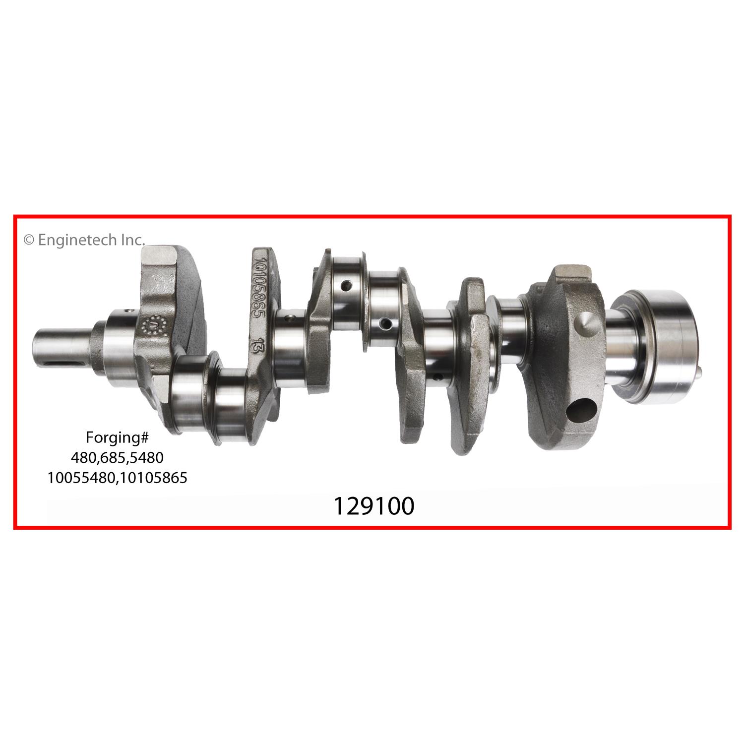 Crankshaft Kit w/ Bearings for 1992-1999 GM Chevy 4.3L 262 OHV V6 - Picture 1 of 1