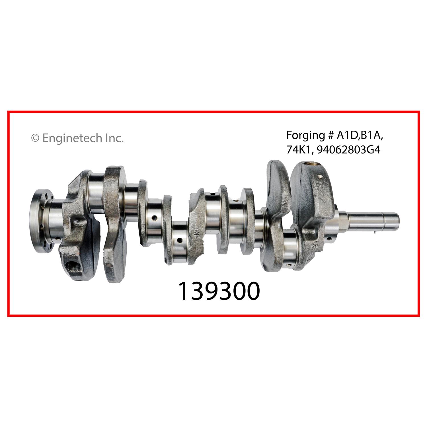 Crankshaft Kit w/ Bearings for 1998-2007 Chrysler Dodge 3.2L 3.5L SOHC V6 - Picture 1 of 1