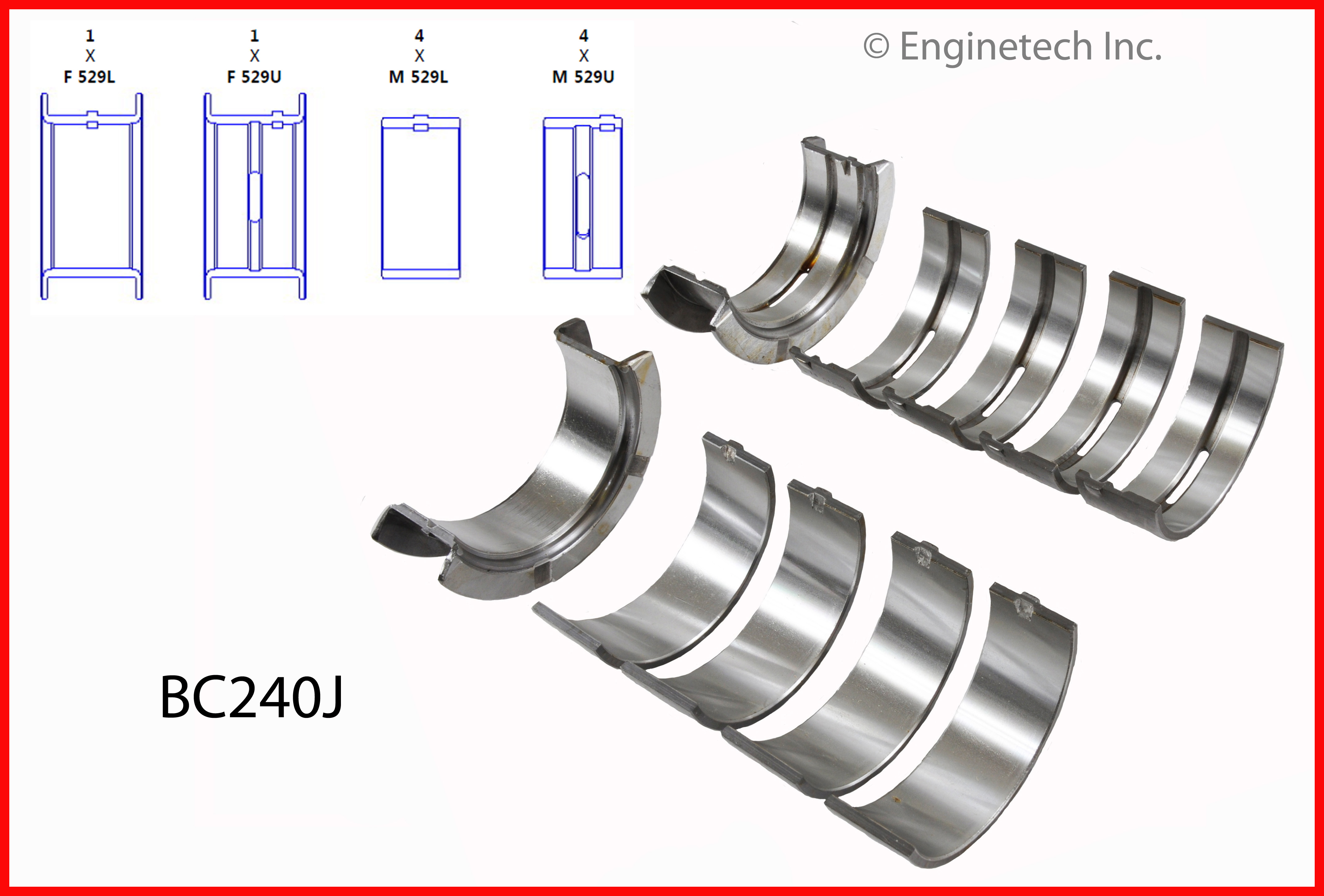 Engine Rebuild Overhaul Kit for 1977-1983 Ford SBF 302 5.0L 2 Piece Seal - Picture 8 of 9
