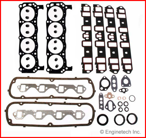 Engine Rebuild Overhaul Kit for 1977-1983 Ford SBF 302 5.0L 2 Piece Seal - Picture 3 of 9